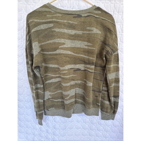 Baddie Barbie Camo Sweatshirt Size Small Lightweight - Picture 4 of 5